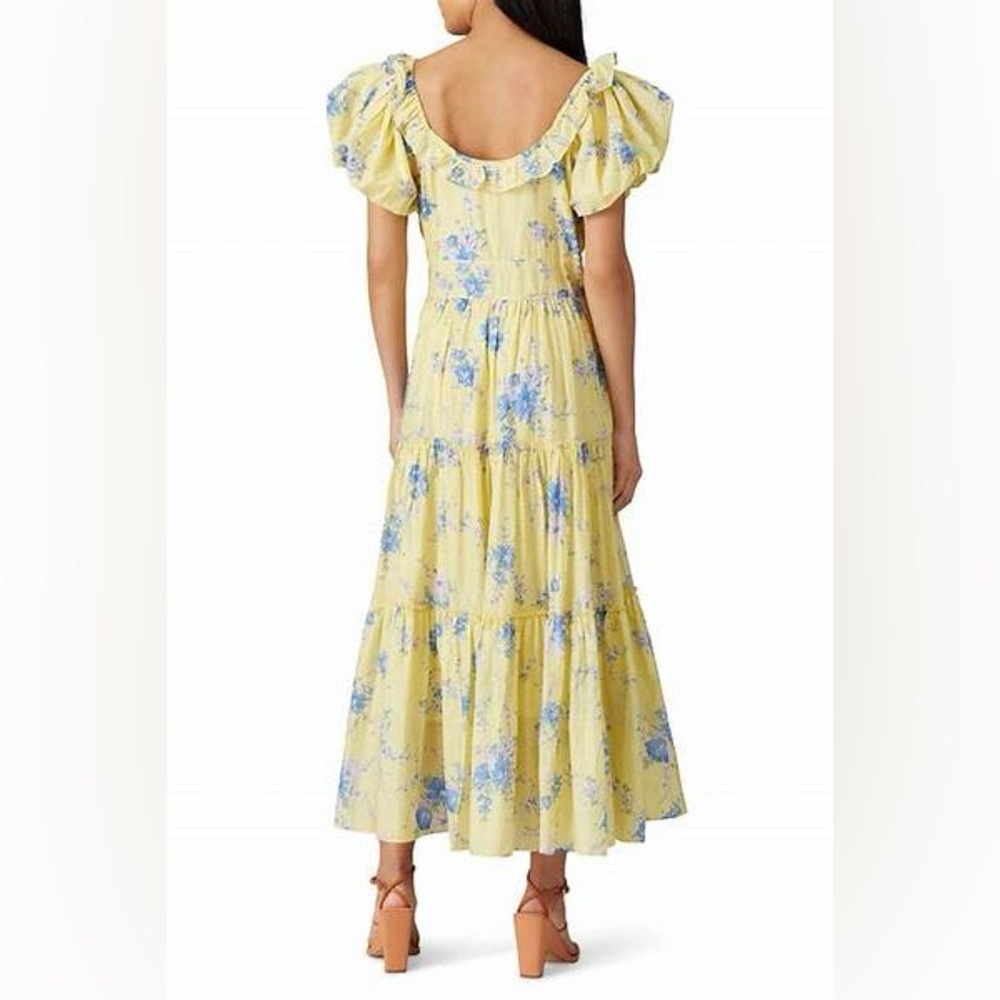 NWT Love Shack Fancy Emory Dress Sunshine Garden - Picture 3 of 9